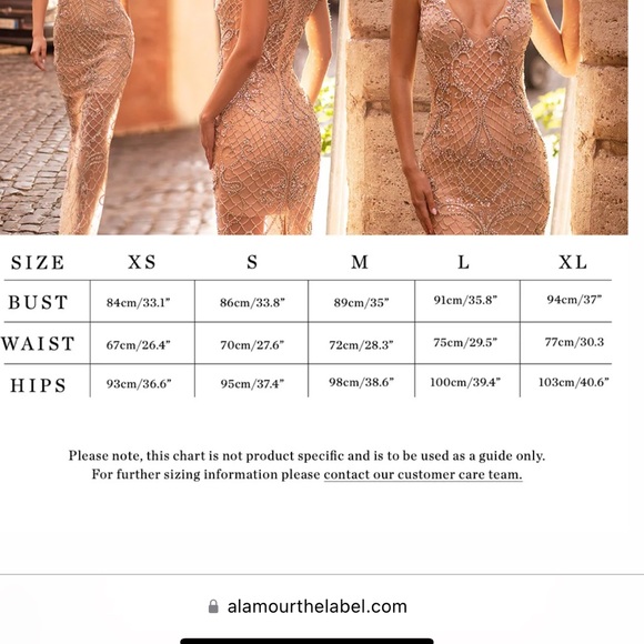 Stella Amour Orange Sequin Dress - Picture 13 of 13